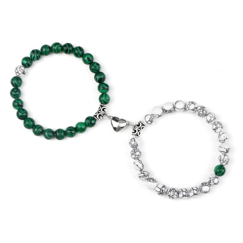 Pulseiras magnéticas com pedrinhas