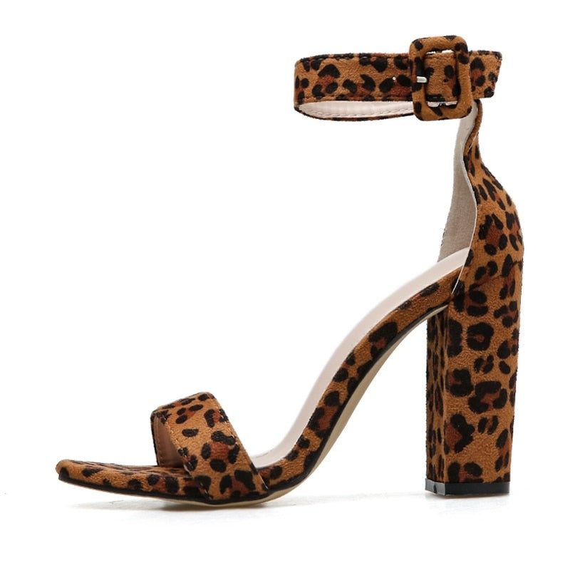 Sandália Animal Print