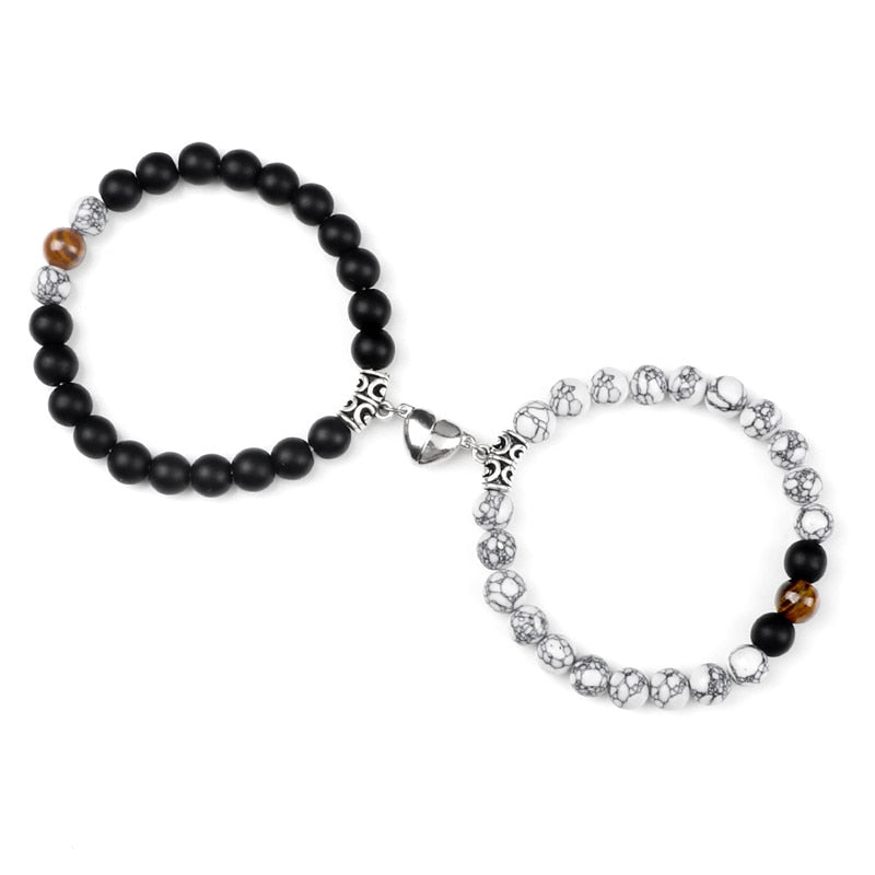 Pulseiras magnéticas com pedrinhas